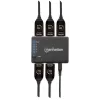 HDMI-jakaja Manhattan 4-porttinen Compact
