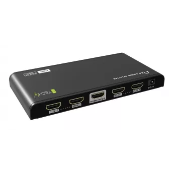 Techly IDATA HDMI2-4K4HDR videojakaja HDMI 4x HDMI