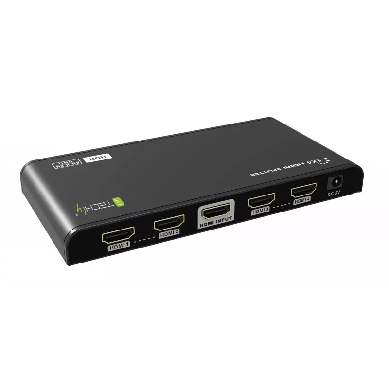 Techly IDATA HDMI2-4K4HDR videojakaja HDMI 4x HDMI