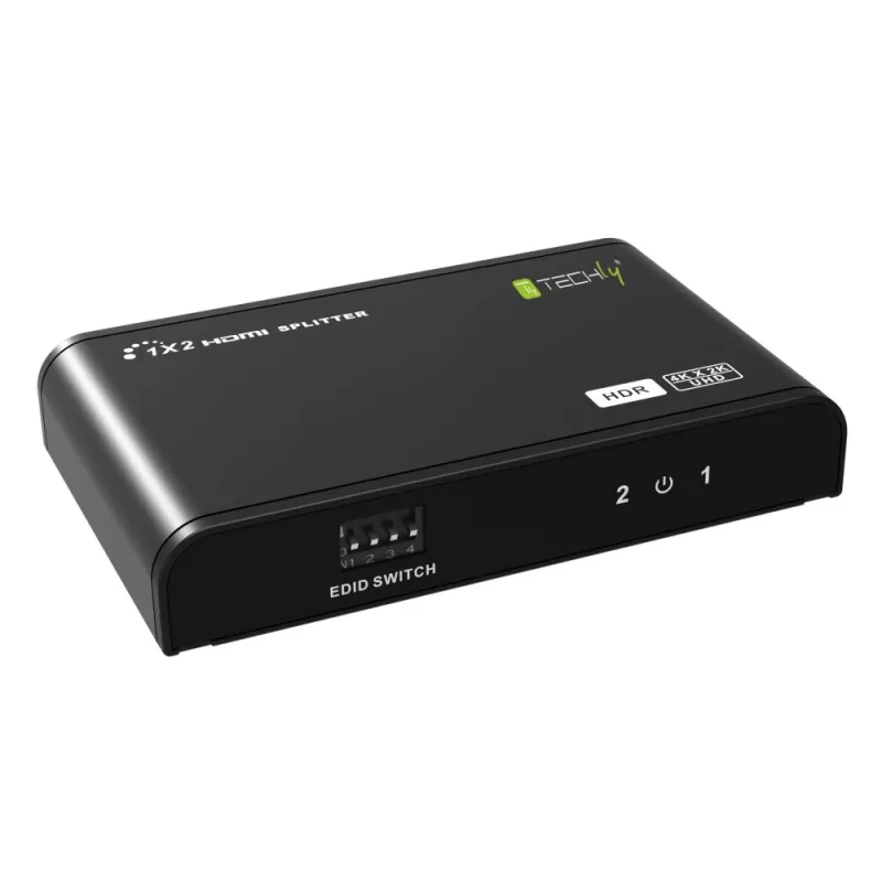 Techly IDATA HDMI2-4K2HDR videojakaja HDMI 2x HDMI