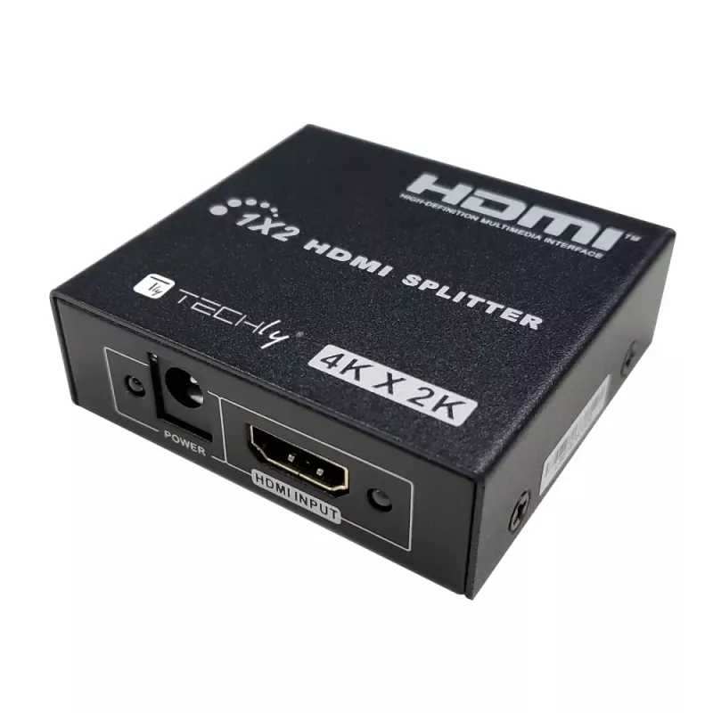 Videojakaja Techly IDATA HDMI-4K230 2x HDMI 3840x2160 musta