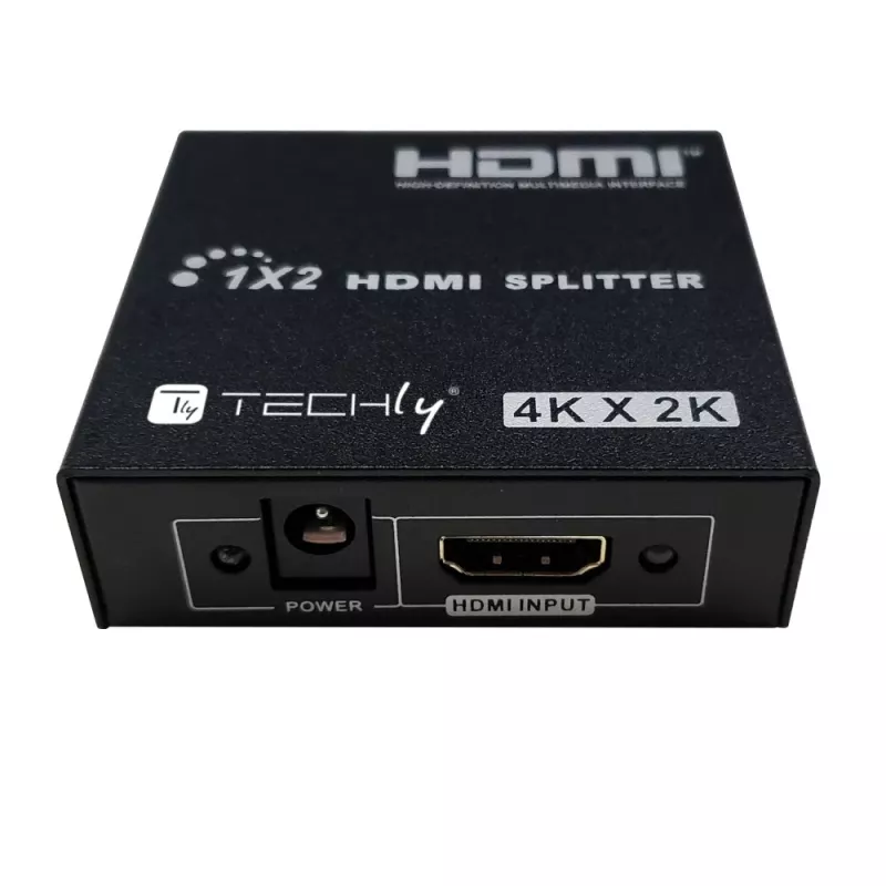 Videojakaja Techly IDATA HDMI-4K230 2x HDMI 3840x2160 musta