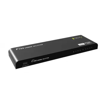 Techly IDATA HDMI2-4K8HDR videojakaja HDMI 8x HDMI