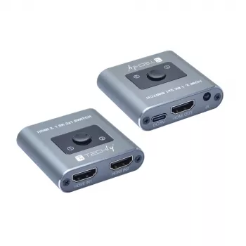 Videokytkin Techly IDATA HDMI-2128KT HDMI 60Hz 2m 5V 1A
