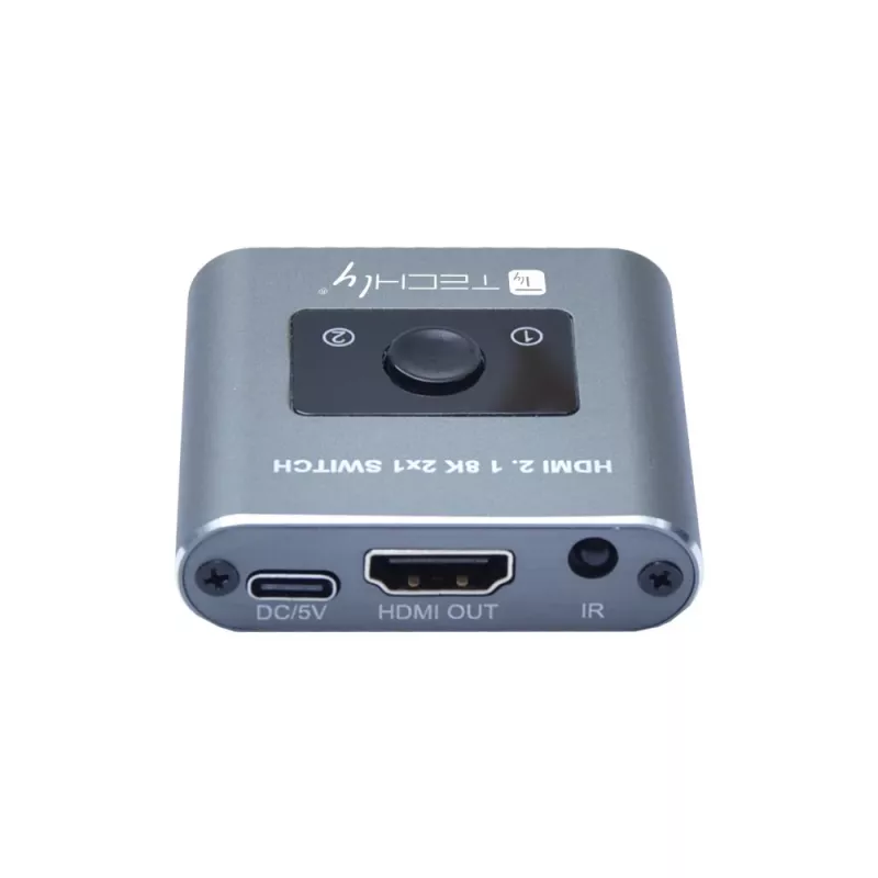 Videokytkin Techly IDATA HDMI-2128KT HDMI 60Hz 2m 5V 1A