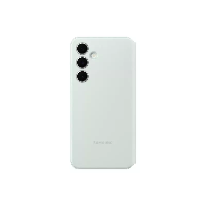 Samsung EF-ZS721CMEGWW Smart View Wallet Case -suojakotelo Galaxy S24 FE:lle, hunaja