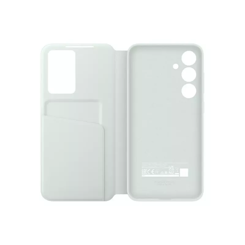 Samsung EF-ZS721CMEGWW Smart View Wallet Case -suojakotelo Galaxy S24 FE:lle, hunaja