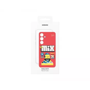 Suojakotelo Samsung Sticky Monster Lab Flipsuit Case S24 FE:lle punainen