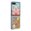 Suojakotelo Samsung Galaxy Z Flip7 läpinäkyvä monokromaattinen
