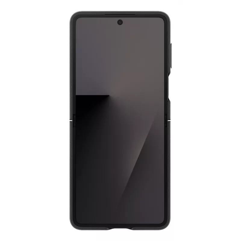 Suojakotelo Samsung Galaxy Flip7:lle Samsungilta, malli EF-VF766PBEGWW, musta