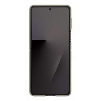 Suojakotelo Samsung Galaxy Flip7:lle Samsungilta, malli EF-VF766PJEGWW, taupe