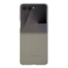 Suojakotelo Samsung Galaxy Flip7:lle Samsungilta, malli EF-VF766PJEGWW, taupe