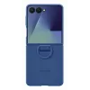 Samsung EF-PF766TNEGWW silikonikuori sormuksella Galaxy Z Flip7:lle, sininen