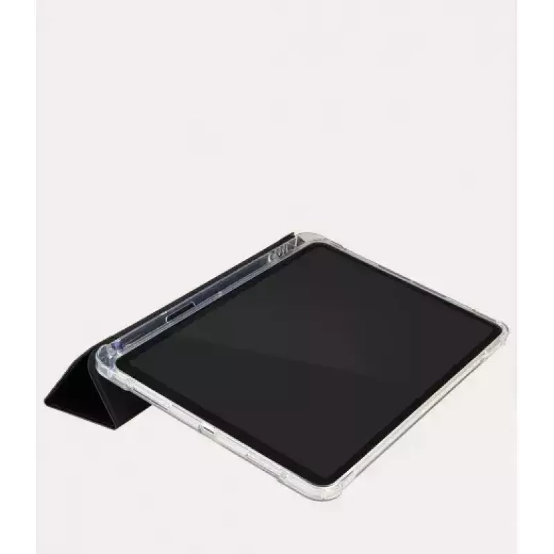 Tucano Satin IPD1022ST-BK kansikotelo iPad 10,9 tuumalle (27,7 cm, 10. sukupolvi 2022), Apple Pencil -paikalla, musta