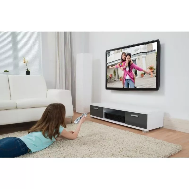 Techly ICA-LCD 2901 seinäteline 13–37 tuuman LCD-televisiolle, kallistettava ja kääntyvä, enintään 25 kg, VESA 75x75–200x200, musta