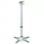Techly projektorin kattotelineen jatke 60–102 cm hopea ICA-PM 102XL