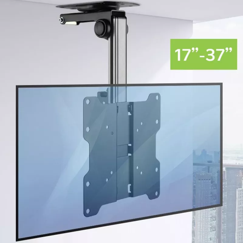 Techly taitettava sisäänvedettävä kattoteline TV LED/LCD 17