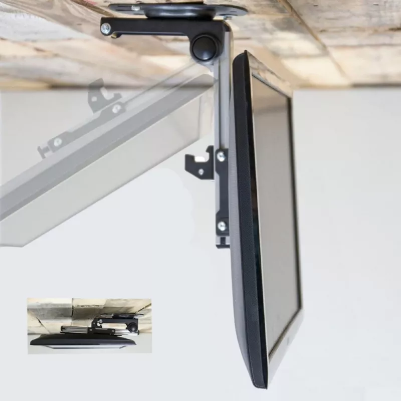 Techly taitettava sisäänvedettävä kattoteline TV LED/LCD 17