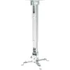 Techly ICA-PM 16 projektorin kattoteline, enintään 20 kg, säädettävä 43–65 cm, kallistettava ja kääntyvä, hopea