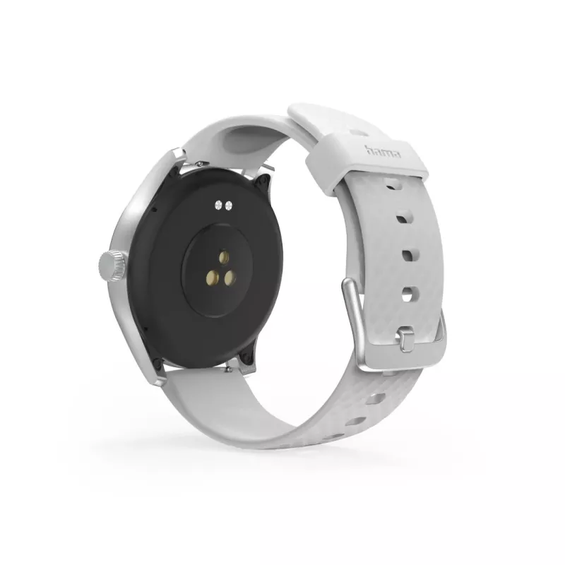 Hama Fit Watch 5010 älykello, 1,38 tuuman (3,51 cm) LCD, 46 mm, syke, SpO2, IP68, Bluetooth, hopea