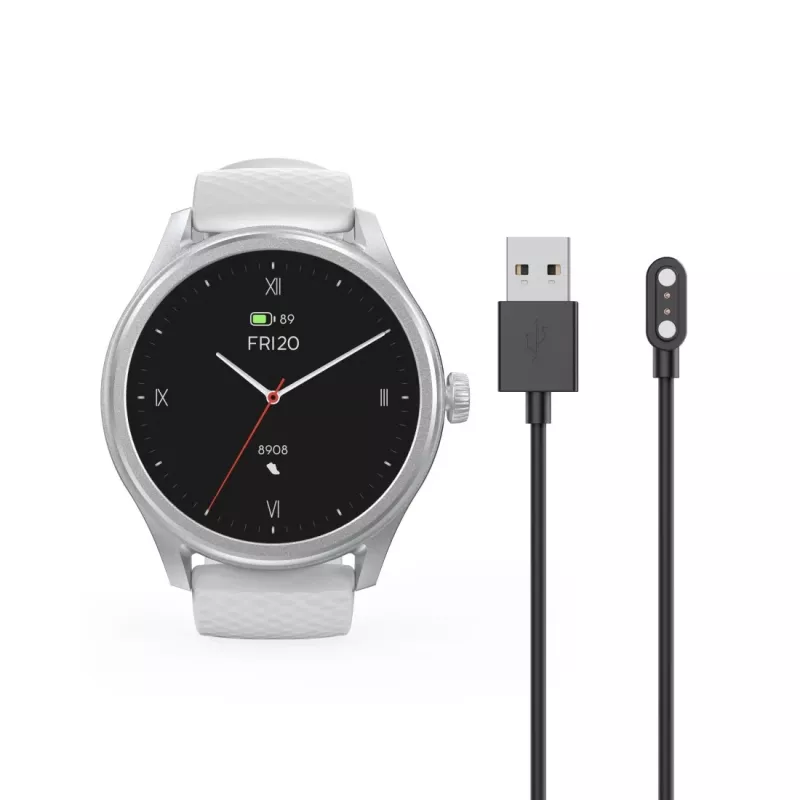 Hama Fit Watch 5010 älykello, 1,38 tuuman (3,51 cm) LCD, 46 mm, syke, SpO2, IP68, Bluetooth, hopea