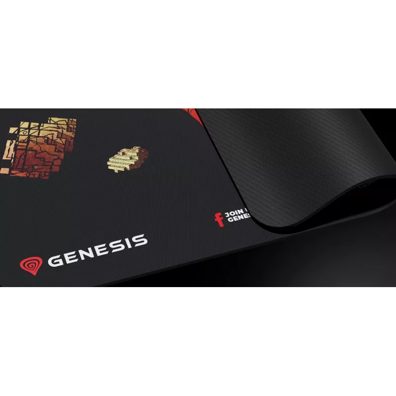 GENESIS Ancient Stone, monivärinen, kuva, kangas, kumi, pelihiirimatto