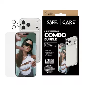 Näytönsuojaus-, kotelo- ja kameran linssinsuojaus-yhdistelmä PanzerGlass iPhone 17 Pro Max CR60725
