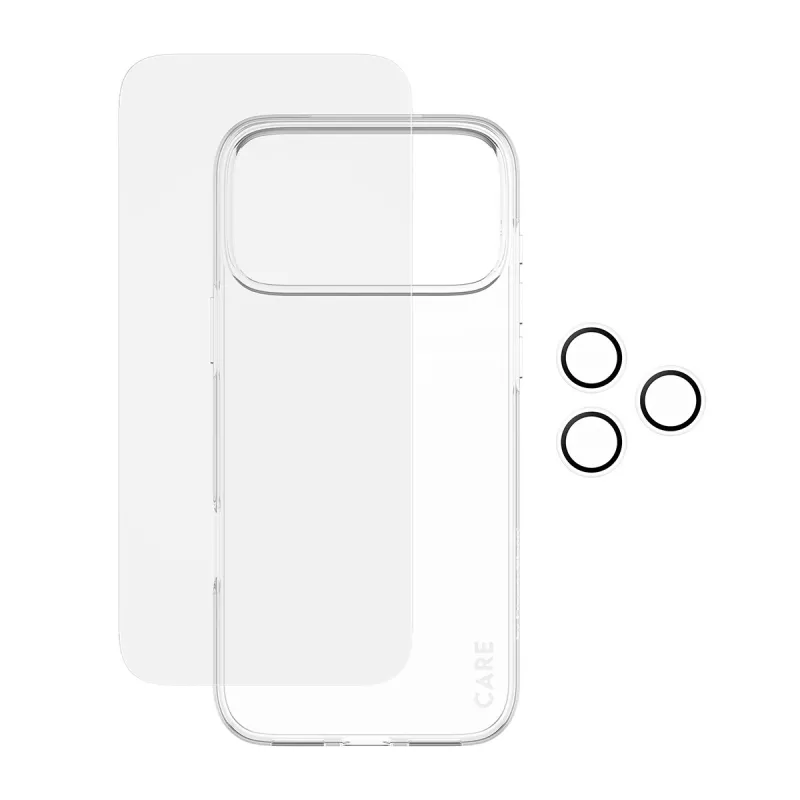 Näytönsuojaus-, kotelo- ja kameran linssinsuojaus-yhdistelmä PanzerGlass iPhone 17 Pro Max CR60725