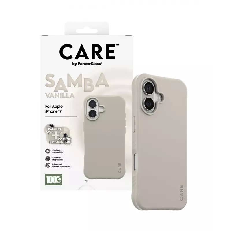 Kotelo PanzerGlass CARE by muodikas kotelo Samba Vanilla MagSafe iPhone 17