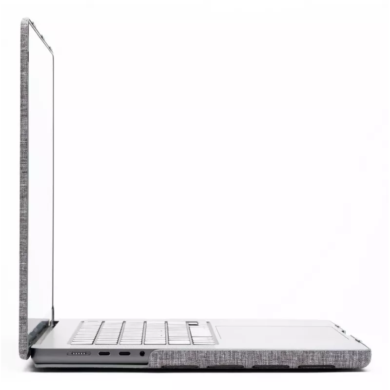 Kovakuorikotelo Zagg MacBook Air 13 (M3/M2) – Smoke, istuva suojakotelo
