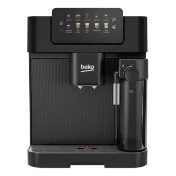 Beko CEG7304B CaffeExperto kahviautomaatti höyrysuuttimella, espressokone, 2 l, kahvipavut, integroitu mylly, 1350 W, musta, hopea
