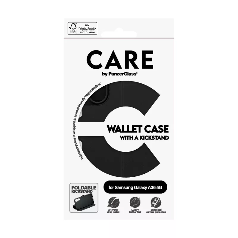 PanzerGlass CARE™ by ® Wallet Case tukijalalla Samsung Galaxy A36 5G