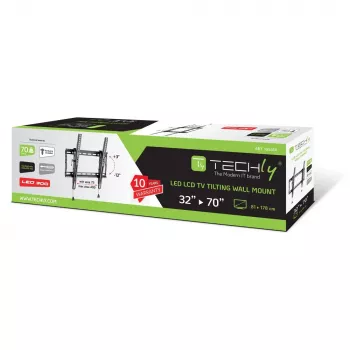 Techly ICA-PLB 59T TV-seinäteline/jalusta 177,8 cm (70