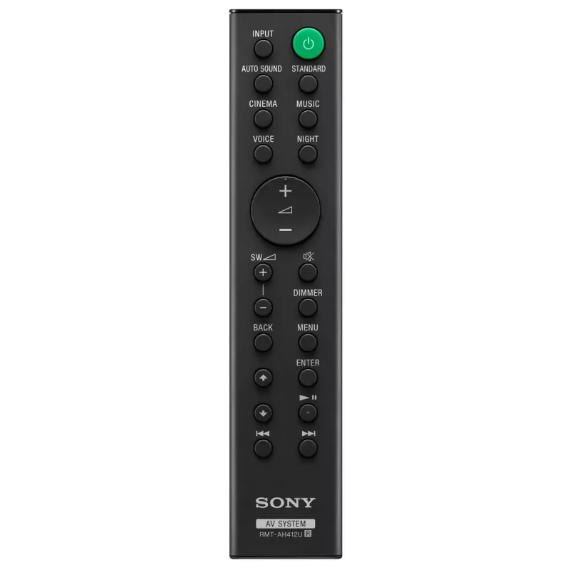 Sony HT-S20R soundbar kaiutin musta 5.1 kanavaa 400 W
