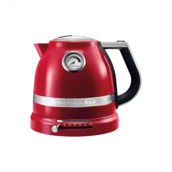 Vedenkeitin KITCHENAID 1,5 L 2400 W, ruostumaton teräs/alumiini, 7 lämpötila-asetusta, Imperial Red