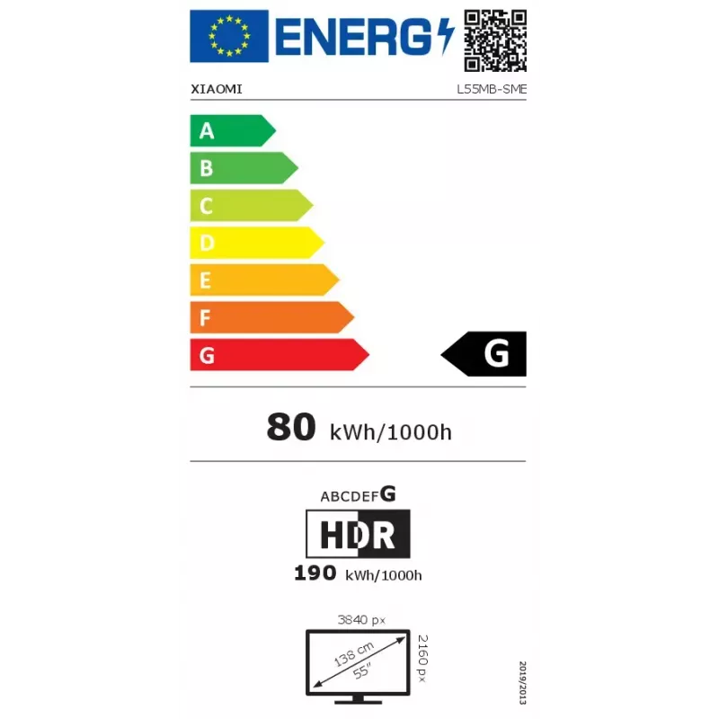 Televisio Xiaomi TV S Pro 55 tuuman 4K Ultra HD QD-Mini LED