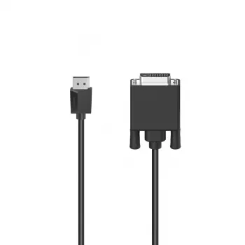 Hama 00200713 videokaapeli-sovitin 1,5 m DisplayPort DVI musta