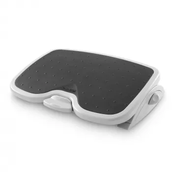 Jalkatuki Kensington SoleMate Plus säädettävä kallistus 0–20°, korkeus 8,89–12,7 cm, alusta 45×35 cm, musta/harmaa