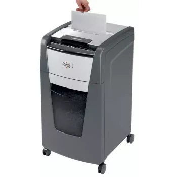 Rexel Optimum Auto+ 300M paperisilppuri mikrosilppu 55 dB 23 cm musta, harmaa