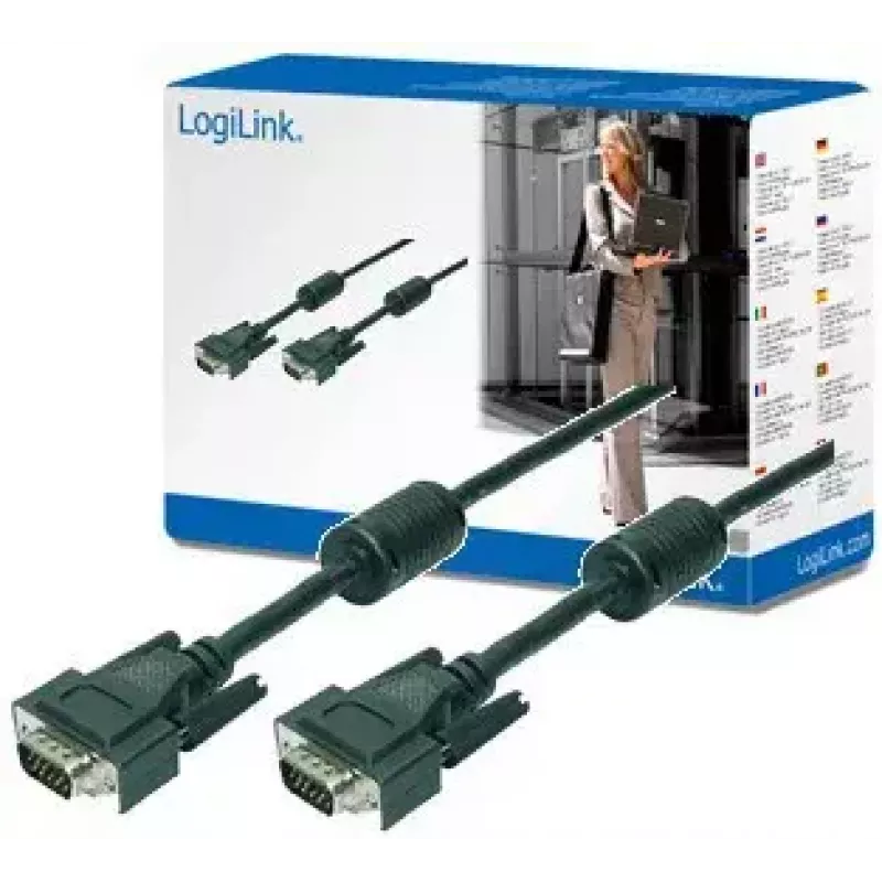 VGA-kaapeli LogiLink 20m M/M