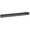 Intellinet patch-paneeli, Cat6, FTP, 24-porttinen, 1U, suojattu, 90° Top-Entry LSA-listat, musta