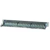 Intellinet patch-paneeli, Cat6, FTP, 24-porttinen, 1U, suojattu, 90° Top-Entry LSA-listat, musta