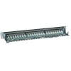 Intellinet patch-paneeli, Cat6, FTP, 24-porttinen, 1U, suojattu, 90° Top-Entry LSA-listat, musta