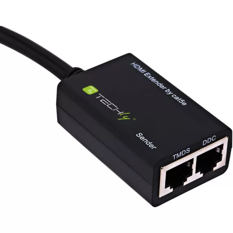 Techly vahvistin HDMI Cat 5e / 6 kompakti 30m IDATA EXT-E30D