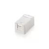 1-porttinen Keystone Jack -pinta-asennusrasia Equip 125121
