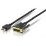 HDMI - DVI-D Single Link -kaapeli Equip 119329 10m