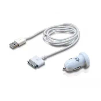 Conceptronic autolaturi tabletille 2A Apple-laitteille, savukkeensytytin, 5 V, valkoinen