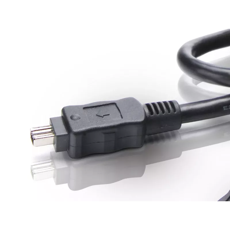Conceptronic FireWire-kaapeli 4-napainen 1,8 m musta