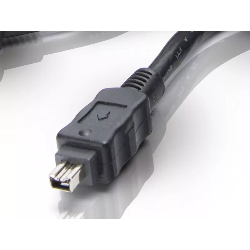 Conceptronic FireWire-kaapeli 4-napainen 1,8 m musta
