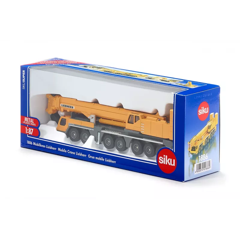 Siku Super 1886 Liebherr-autonosturi, pienoismalli, 1:87, oranssi